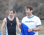Brian and Tom after racing